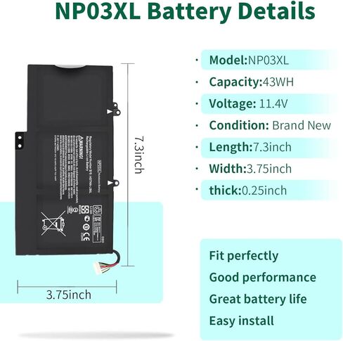 800049-001 KI04 بطارية الكمبيوتر المحمول HP Pavilion 15-ab 15-an 17-g 15t-ab100 17t-g100 17t-s100 cto Series 15-ab143cl 15-ab223cl 15-ab153nr 15-an044nr 14-ab166us 17-ab220 رقم 17-g133cl 800009-421 تي بي إن-Q158 in Kuwait