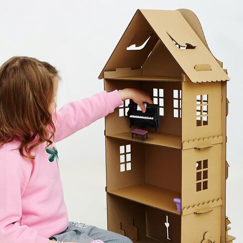 1 مجموعة البيانو المصغرة لبيانو Dollhouse Mini مستقيم مع البراز ، ديكور منزل صغير ، الدعائم المشهد ، المناظر الطبيعية الصغيرة ، البلاستيك in Saudi Arabia