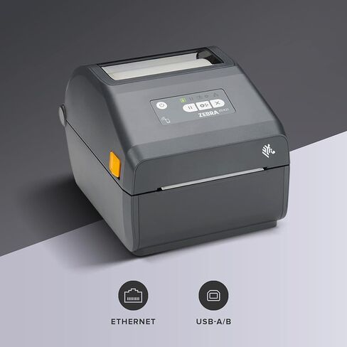 Zebra ZD421 طابعة نقل سطح المكتب الحرارية 203 DPI عرض الطباعة مقاس 4 بوصات Ethernet ZD4A042-301E00EZ (متجدد) in Saudi Arabia