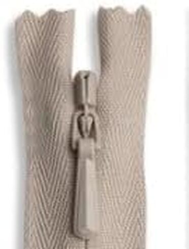 36-Inch Invisible Zipper – Non-Separating Nylon Zipper for Dresses, Skirts, Pants & Crafts (Beige) in Saudi Arabia