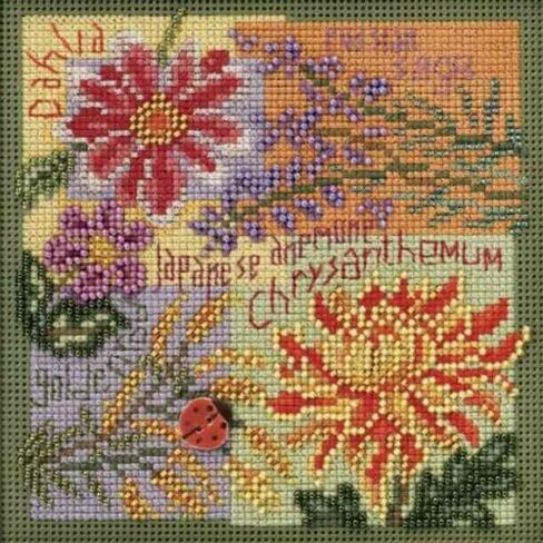 Fall Blooms - Cross Stitch Kit in Saudi Arabia