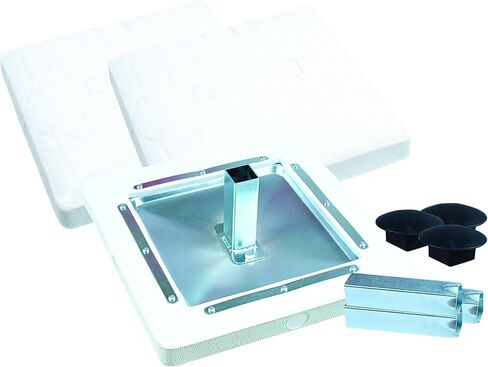 قاعدة تشامبرو الاحترافية (أبيض، 15 × 15 × 3) in Kuwait