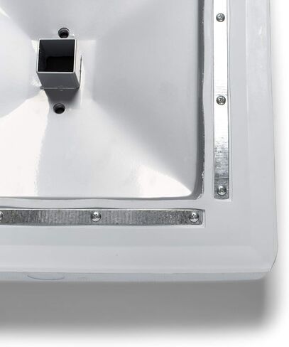 قاعدة تشامبرو الاحترافية (أبيض، 15 × 15 × 3) in Kuwait