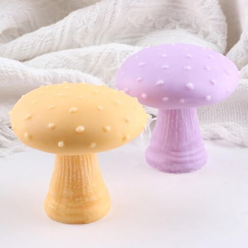 Mushroom Candle Molds Mushroom Candle Silicone Molds for Candles Making Resin Casting Aromatherapy Candles Wax Polymer Clay Home Decoration in Kuwait