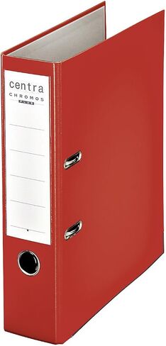 Centra Standard Folder (Grey Cardboard RC, Laminated with PP Film, A4, 8 cm Spine Width, Chromos) Fuchsia, Pack of 20 in Saudi Arabia