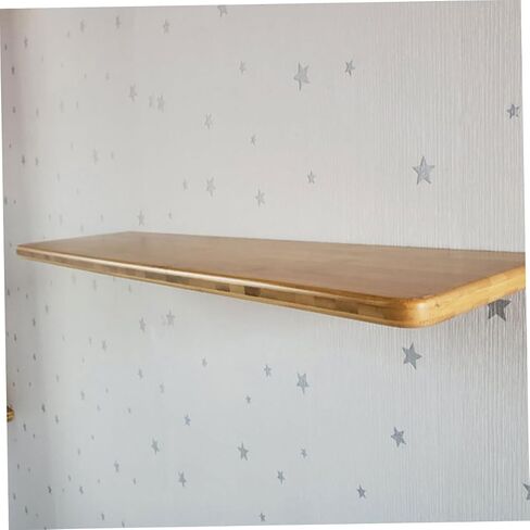 Garneck Bamboo Book Storage Rack 15cm Wide Set 2 قطعة أرفف جدران الخيزر in Kuwait