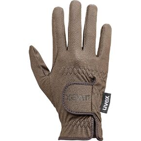 Uvex Sportstyle Horse Riding Gloves for Women & Men, Black, 8.5 - Breathable, Washable & with Touchscreen Capability in Kuwait
