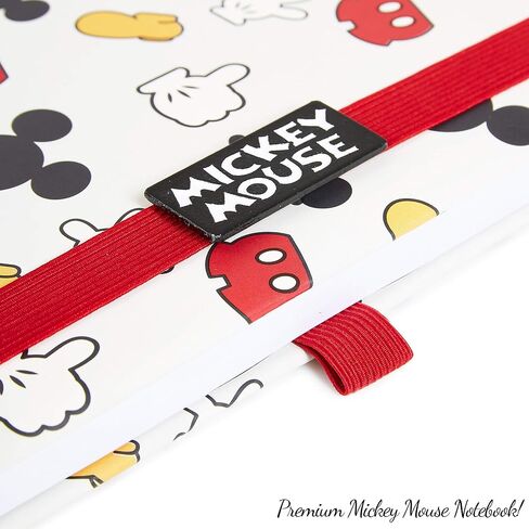Disney Mickey Mouse Notebook, Kawaii School Supply with A5 Notebook, Kawaii Pencil Case and Pen Set, Office or School Stationery for Girls or Adults, Gift Idea for Women, Children or Teens in Saudi Arabia