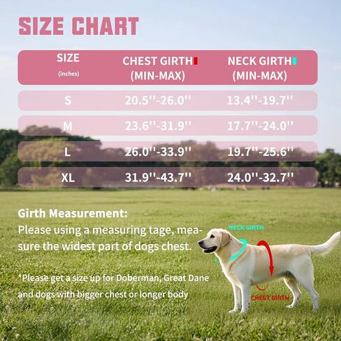 AUROTH Dog Harness No Pull Soft Padded Service Dog Vest, No Choke, Easy On Pet Vest with Handle, Adjustable Reflective Dog Harness for Small, Medium and Large Dogs, Easy Walking and Training in Kuwait