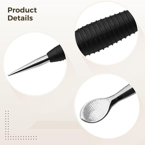 3-Piece Leather Crafting Tool Set, Double-Sided Embossing Stylus and Carving Stamps for DIY Tooling in Saudi Arabia