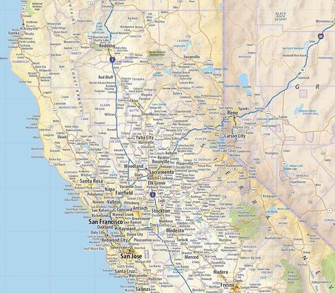 Western US Laminated Wall Map (40" wide by 42" high) in Saudi Arabia