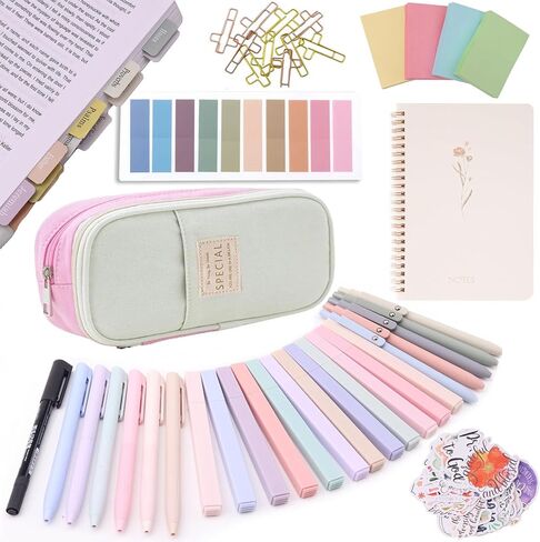 ITAWIXS Bible Study Kit for Women, Bible Study Supplies & Journaling Set with Tabs, Highlighter, Notebook, Pen Case Christian Gifts for Students, Beginners in Kuwait