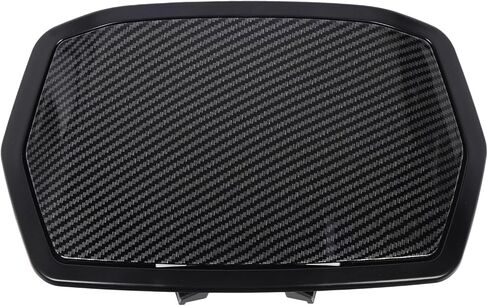 Gauge Spoiler Gauge Cover Gauge Support Cover Aerodynamic Plastic Instrument Spoiler for 600 900 Rally Sport (Carbon Fiber Style) in Saudi Arabia