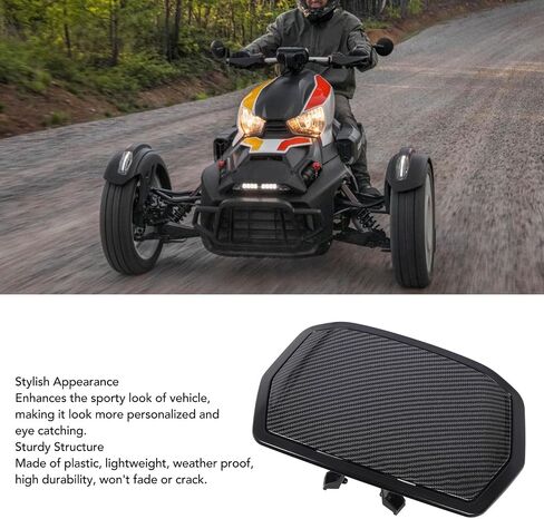 Gauge Spoiler Gauge Cover Gauge Support Cover Aerodynamic Plastic Instrument Spoiler for 600 900 Rally Sport (Carbon Fiber Style) in Saudi Arabia