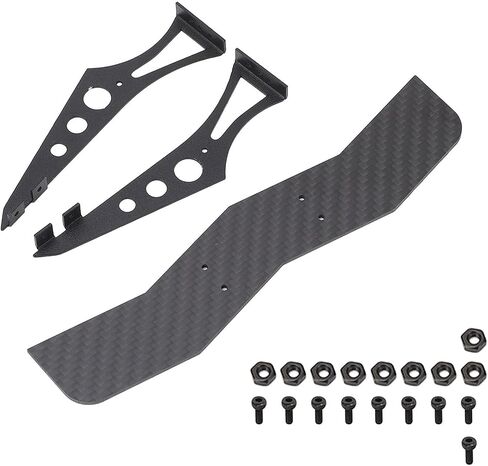 RC Car Tail Wing Carbon Carbon Livous Universal RC Car Car Spoilder لـ TT02 XV01 PTG2 1/10 RC CARS in Saudi Arabia