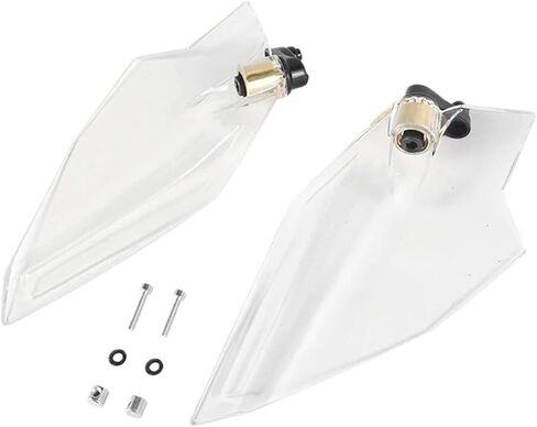 Compatible with GL1800 Tour DCT 2018-2022 Motorcycle Adjustable Upper Spoiler Accessories(Clear) in Kuwait