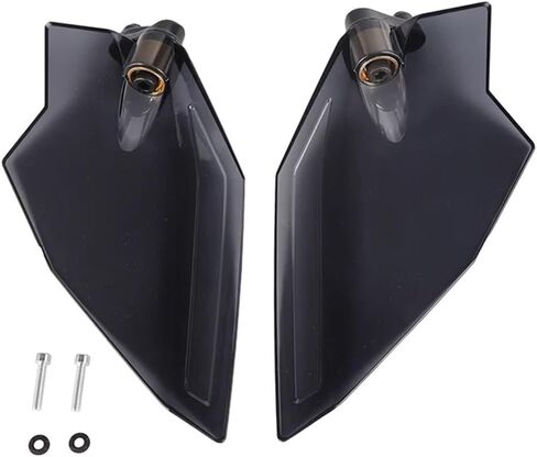 Compatible with GL1800 Tour DCT 2018-2022 Motorcycle Adjustable Upper Spoiler Accessories(Clear) in Kuwait