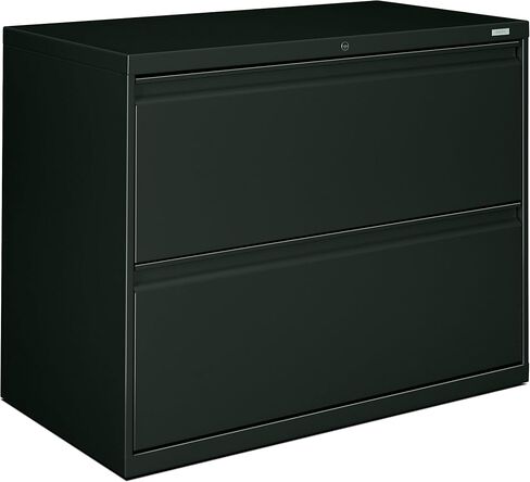 HON 894LQ 800 Series 42 by 19-1/4-Inch 4-Drawer Lateral File, Light Gray in Saudi Arabia