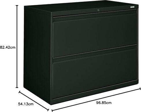 HON 894LQ 800 Series 42 by 19-1/4-Inch 4-Drawer Lateral File, Light Gray in Saudi Arabia