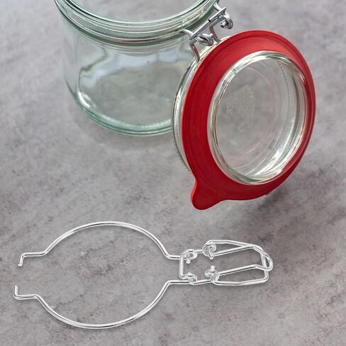 Canning Canning Clamp 10pcs جرة زجاجية قفل المطبخ يمكن تخزين المطبخ لإغلاق استبدال التثبيت للجرار الزجاجية محكمة الإغلاق in Kuwait