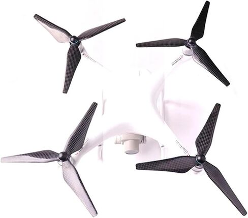 4pcs Carbon Fiber Propellers 9450S Blade Prop,compatible For DJI,Phantom 4 / Phantom 4pro Advanced + Drone Accessories in Saudi Arabia