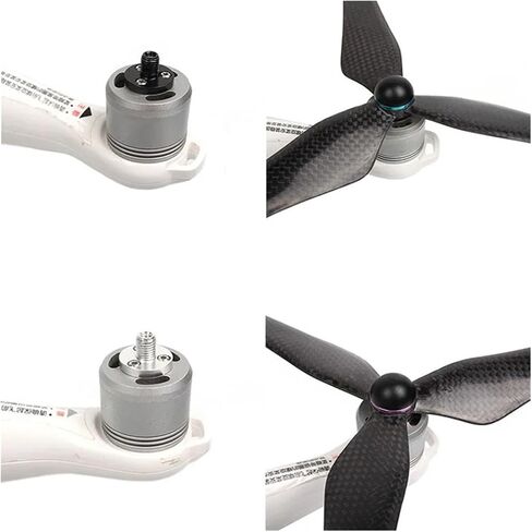 4pcs Carbon Fiber Propellers 9450S Blade Prop,compatible For DJI,Phantom 4 / Phantom 4pro Advanced + Drone Accessories in Saudi Arabia