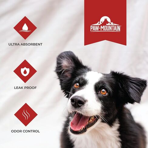 وسادات Pet & Puppy Pet & Puppy Uptra ، 30 ، 50 ، 100 عدد 22 "× 22" منصات التبول للكلاب ، وسادات تدريب الكلاب على تسرب التخلص منها ، وتجفيف سريع جرو أساسيات جرو - باو جبل in Kuwait