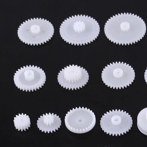 Plastic Gears, Gears Toy, Double Gear Motor, Animatronic Parts for Kid DIY Car Animatronic Motor Robot Kits (64 Kinds) in Saudi Arabia