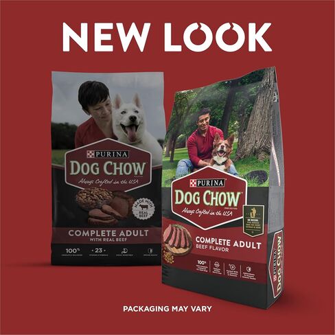 Purina Dog Chow كاملة الكبار الكلب جاف الطعام نكهة اللحم البقري - 18.5 رطل. in Saudi Arabia