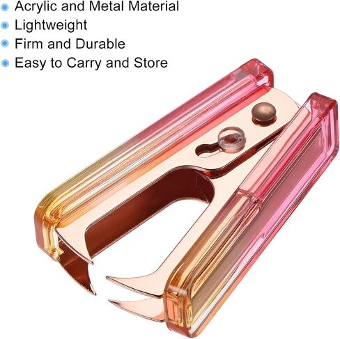 MECCANIXITY Staple Remover Tool, Staplers Puller with Acrylic Body Metal Jaws for Office Home Desktop Accessories Colored in Saudi Arabia
