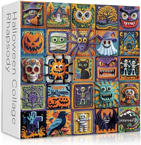 Halloween Puzzles for Adults 1000 Pieces, Horror Puzzle Feature Witch Black Cat Bat Pumpkin Skull,Ghost Fall Jigsaw Puzzles Unique Art College in Saudi Arabia