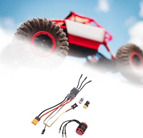 JTLB RC Combo -Train Combo LIT لـ SCX10 1/10 RC CARLLER CAR MOTOR ESC 80A ترقيات الأجزاء in Saudi Arabia