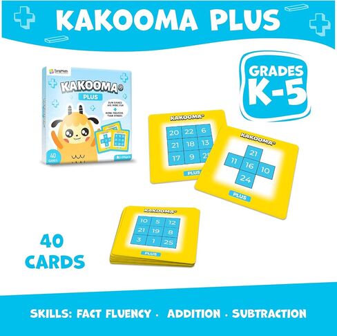 KAKOMA PLUS-لعبة ألغاز الإضافة والطرح من أجل الطلاقة الواقعية-تحدي الرياضيات المرح للصفوف 1-4 in Saudi Arabia