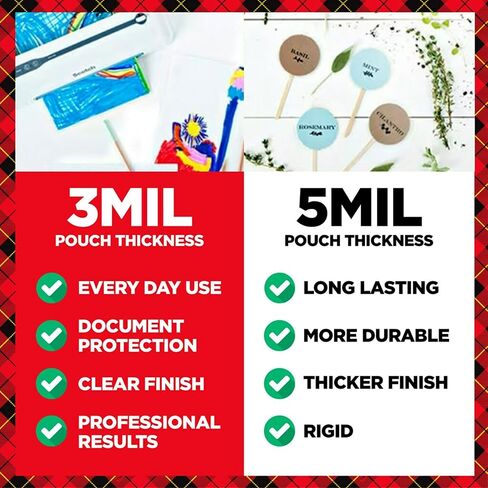 Scotch Thermal Laminating Pouches, 100 Count, Clear, 5 mil., Laminate Homemade Ornaments, Christmas Banners and Gift Tags, Ideal Holiday Supplies, Fits Photo Card Sized (5.2 in. x 7.2 in.) Paper in Saudi Arabia