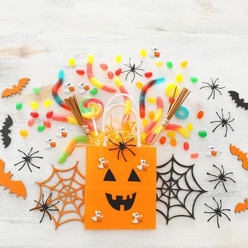 Giegxin 60 PCS Halloween Charms Flatback Ghost Miniature Scooky Scrapbook زخرفة Cabochons للحفلات Dollhous in Saudi Arabia