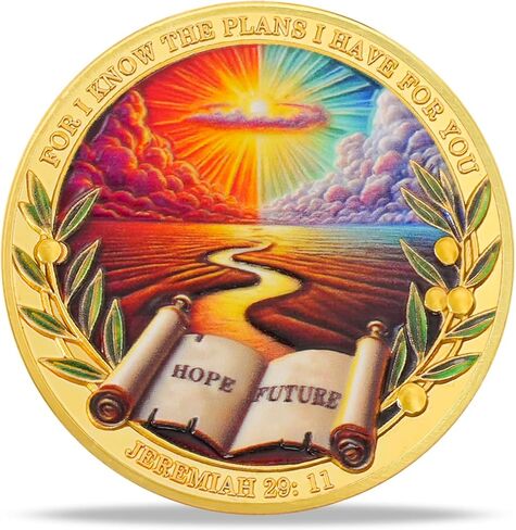 I Can Do All Things Christian Challenge Coin Inspring Philippians 4:13 Verse Token Ideal Christian Gift for Men Women Religious Keepsake in Kuwait
