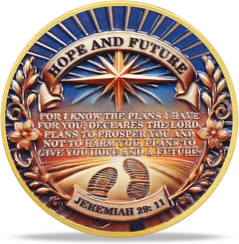 I Can Do All Things Christian Challenge Coin Inspring Philippians 4:13 Verse Token Ideal Christian Gift for Men Women Religious Keepsake in Kuwait