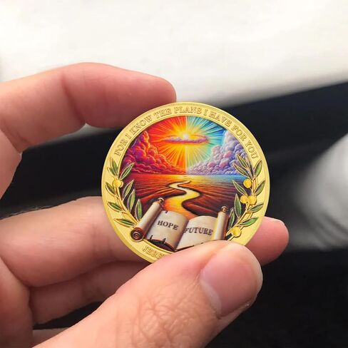 I Can Do All Things Christian Challenge Coin Inspring Philippians 4:13 Verse Token Ideal Christian Gift for Men Women Religious Keepsake in Kuwait