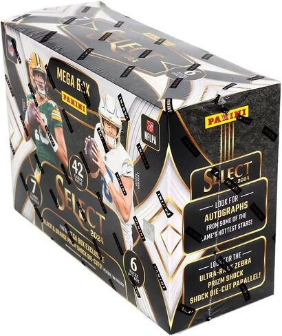 Panini Select Football Mega Box (Black & Orange Prizm) 2024 in Saudi Arabia