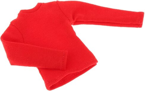 1/12 مقياس الذكور شخصية T Shirt لملابس طراز دمية 6 بوصة ، الأخضر in Kuwait