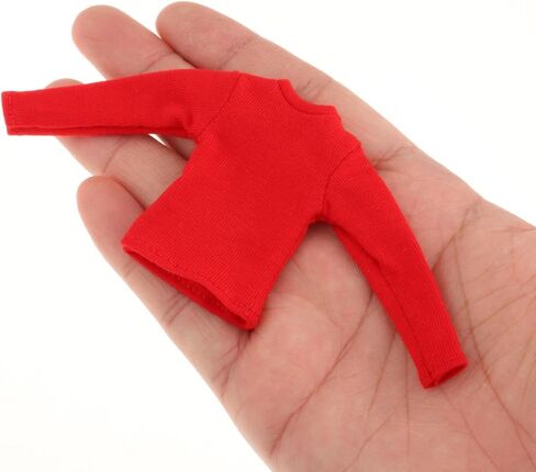1/12 مقياس الذكور شخصية T Shirt لملابس طراز دمية 6 بوصة ، الأخضر in Kuwait