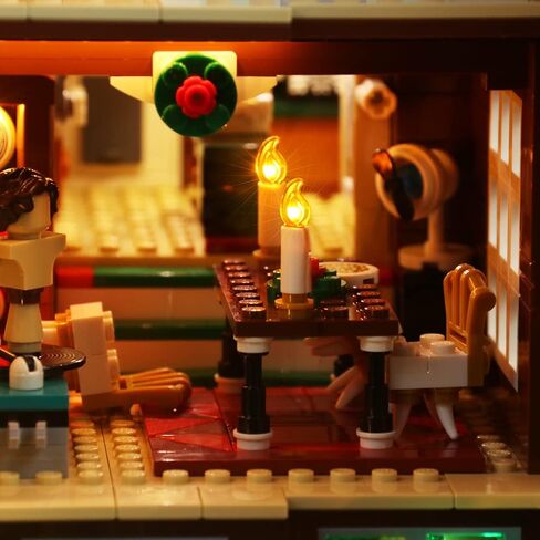 إضاءة LED متوافقة مع Lego Home وحدها 21330 ، مجموعة الضوء المتوافقة مع LEGO 21330 ، مع إعطاء الضوء للنموذج ، وليس تضمين مجموعة النموذج (طراز RC) in Saudi Arabia