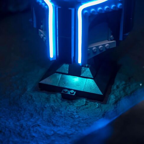 LED Lighting Compatible with Lego Jango Fett Helmet 75408，Light Kit Compatible with Lego 75408, NOT Included The Model Set - JUST Lights in Saudi Arabia