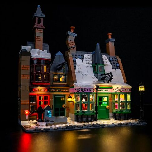 إضاءة LED متوافقة مع LEGO 76457 Hogsmeade Village - Edition us Collectors ، RC Light Kit متوافق مع Lego Collectors Edition 76457 ， النموذج غير المدرج - فقط الأضواء in Saudi Arabia