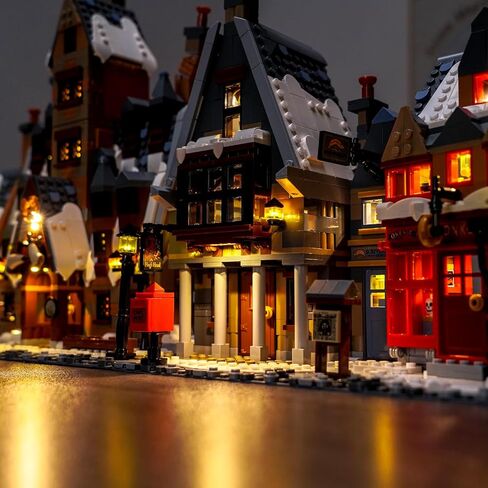 إضاءة LED متوافقة مع LEGO 76457 Hogsmeade Village - Edition us Collectors ، RC Light Kit متوافق مع Lego Collectors Edition 76457 ， النموذج غير المدرج - فقط الأضواء in Saudi Arabia