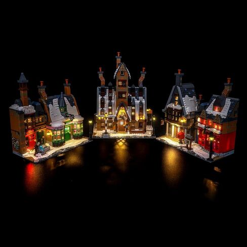 إضاءة LED متوافقة مع LEGO 76457 Hogsmeade Village - Edition us Collectors ، RC Light Kit متوافق مع Lego Collectors Edition 76457 ， النموذج غير المدرج - فقط الأضواء in Saudi Arabia