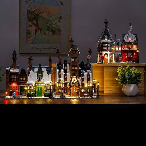 إضاءة LED متوافقة مع LEGO 76457 Hogsmeade Village - Edition us Collectors ، RC Light Kit متوافق مع Lego Collectors Edition 76457 ， النموذج غير المدرج - فقط الأضواء in Saudi Arabia
