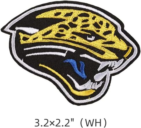 3Pcs Rugby Fans Favorite Team Logo, Helmet Logo and Heart Logo Embroidery Patches Applique for Clothes, Dress, Hat, Jeans, DIY Accessories, colourful, DE-24010303 in Saudi Arabia