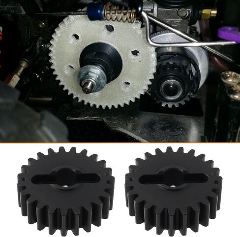 4pcs 0.8m Overdrive Portal Gears Aluminium Sploy 12T Drive Gear 23t Output Gear Tear مع CAPRA 1/10 SCX10 III AXI03000 in Kuwait