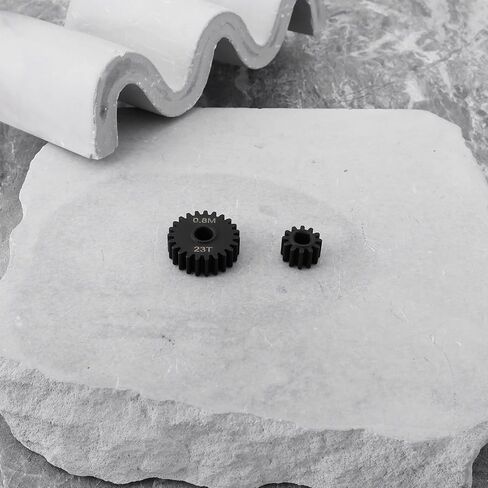 4pcs 0.8m Overdrive Portal Gears Aluminium Sploy 12T Drive Gear 23t Output Gear Tear مع CAPRA 1/10 SCX10 III AXI03000 in Kuwait